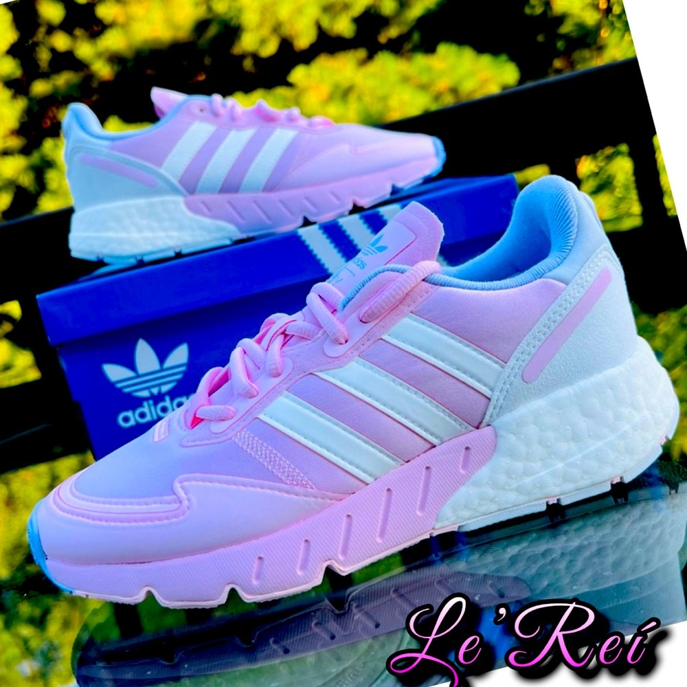 “NWT” Pink Adidas ZX 1K Boost W
